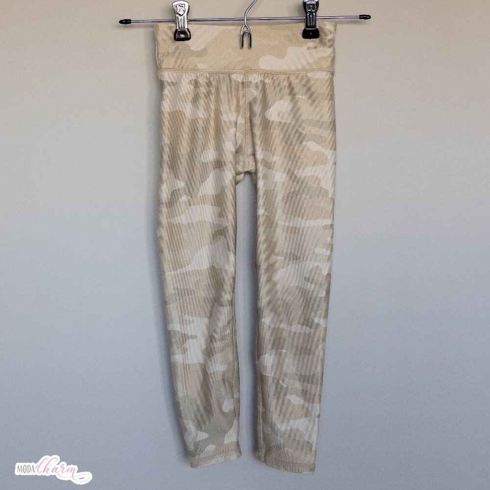 Gap Fit Tan Camo Girls Leggings